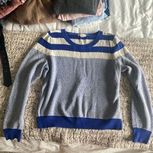 Anthropologie Striped Crew Sweater ✨